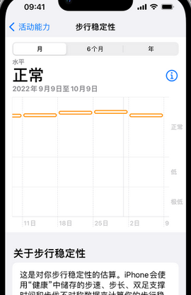 辽中iPhone手机维修如何在iPhone开启'步行稳定性通知'