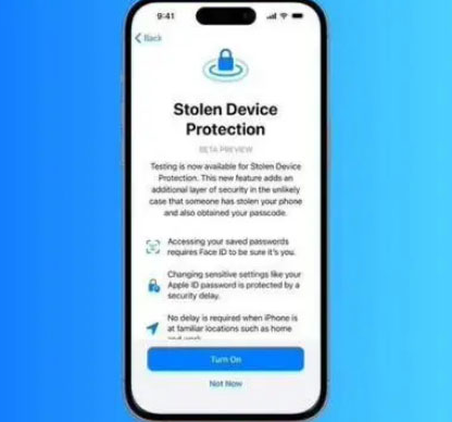 辽中苹果授权维修店分享被盗设备保护功能开启方法 