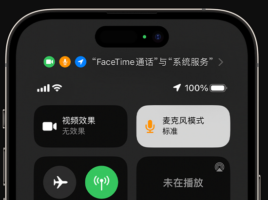 辽中苹果授权维修网点分享iPhone在通话时让你的声音更清晰 