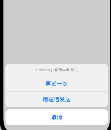 辽中apple维修iPhone上无法正常发送iMessage信息