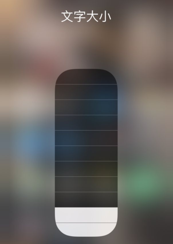辽中苹果手机维修分享小技巧：在 iPhone 控制中心快速调节字体大小 